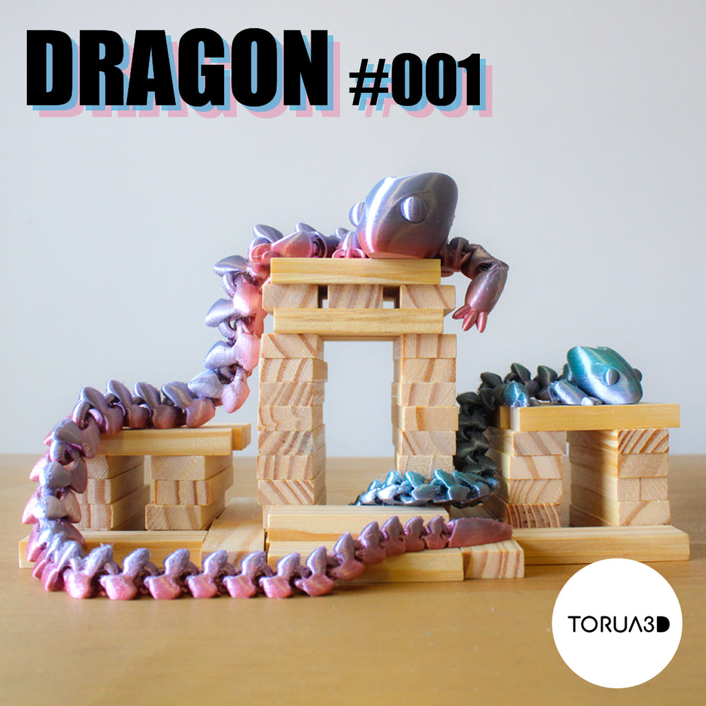 Articulated Dragon 001 - Digital Download
