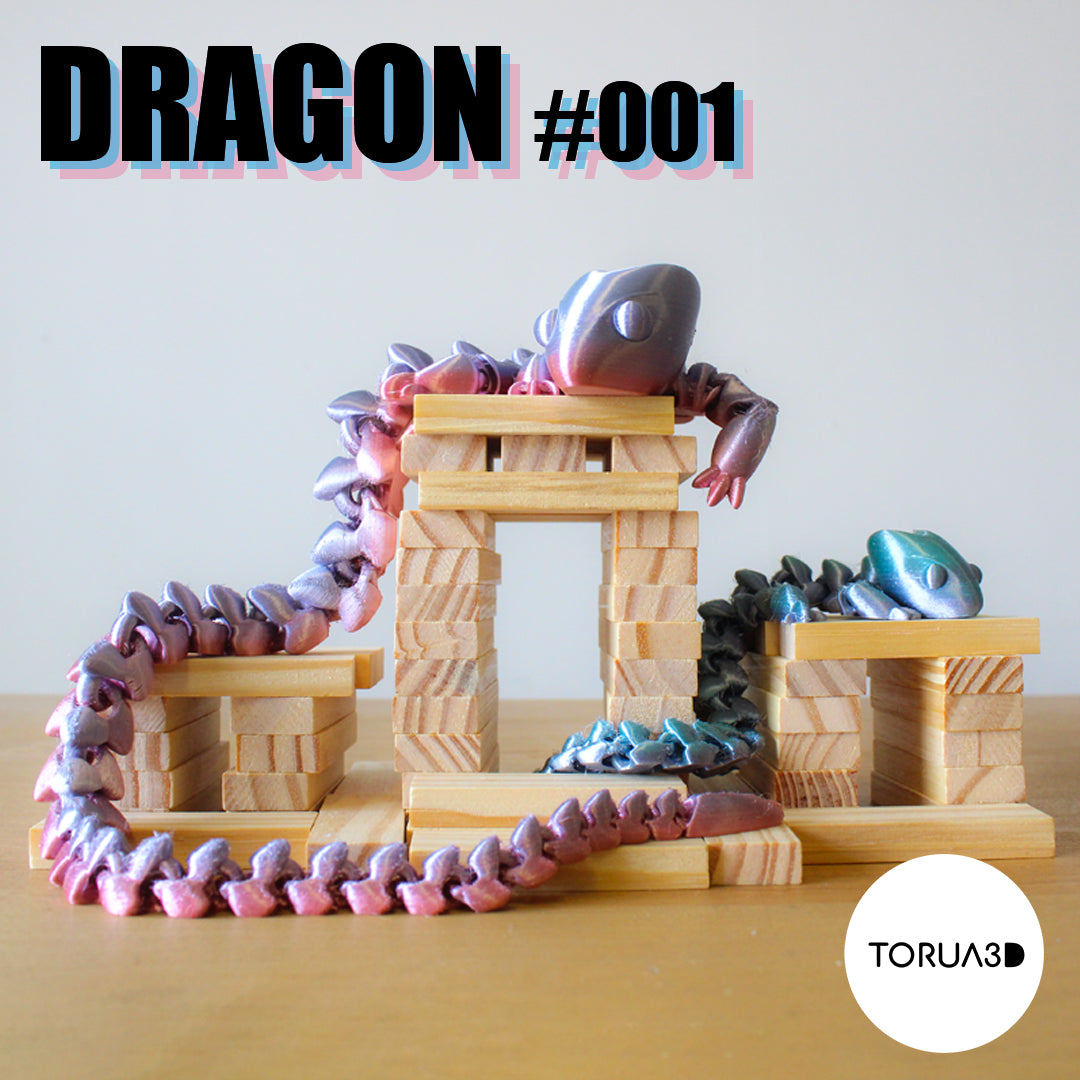 Articulated Dragon 001 - Digital Download