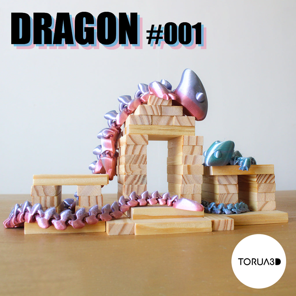 Articulated Dragon 001 - Digital Download
