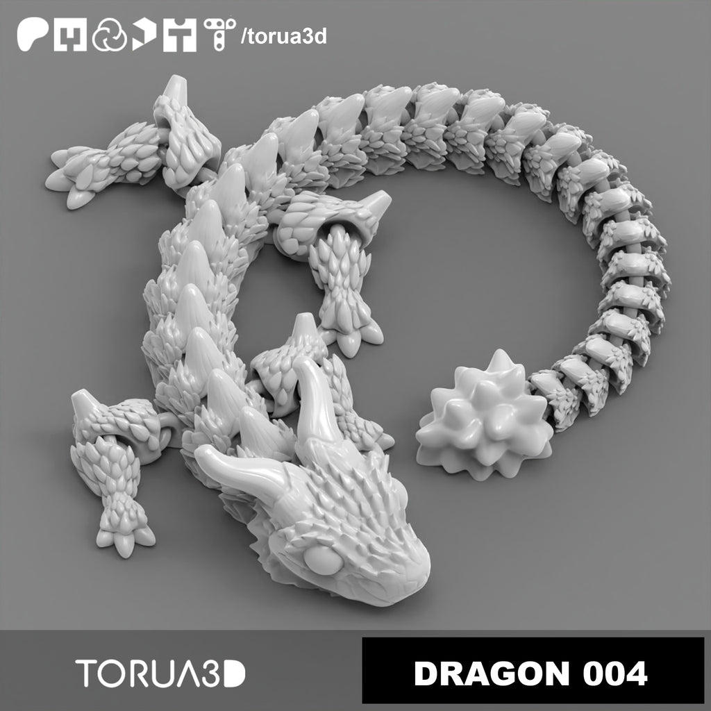 Articulated Dragon 004 - Digital Download