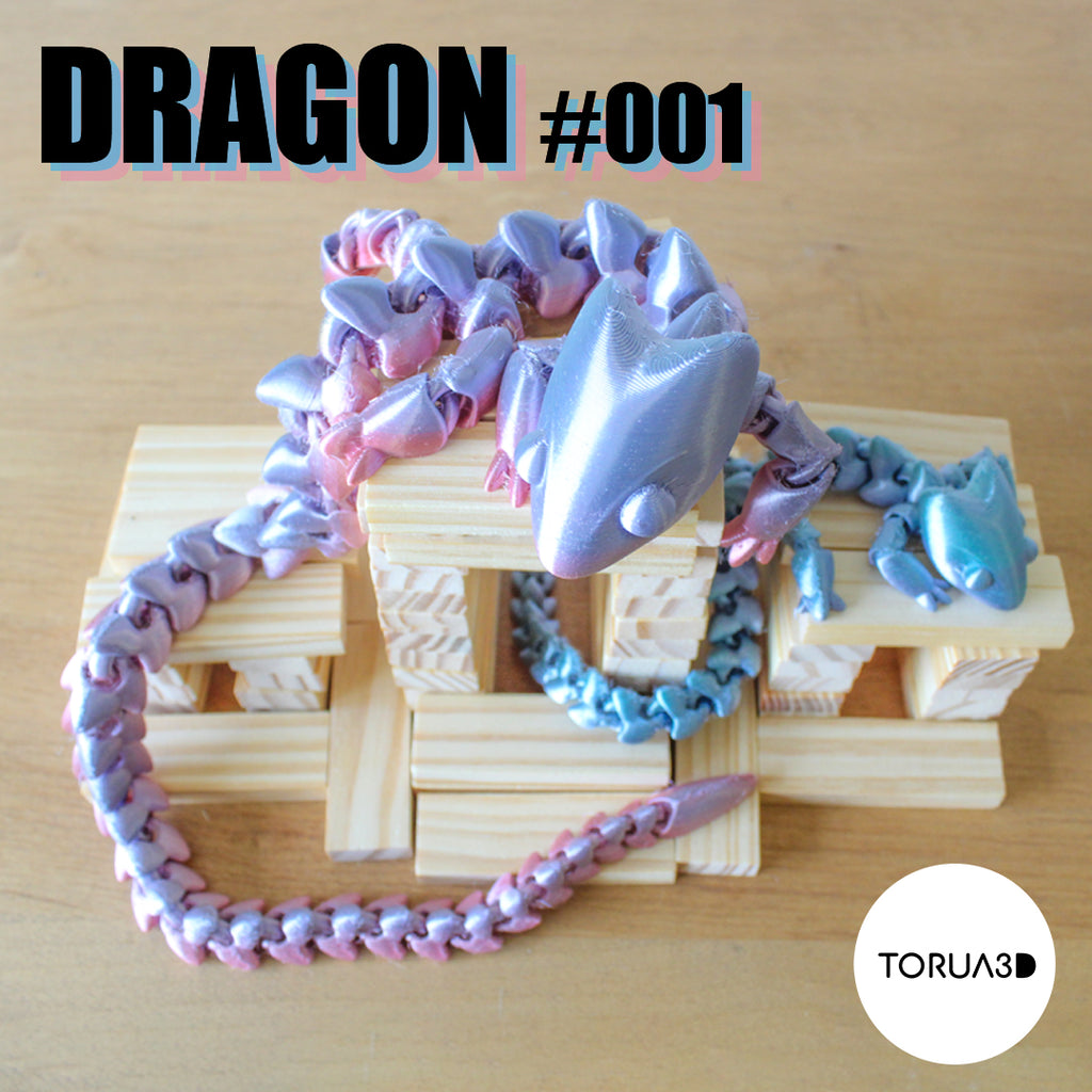 Articulated Dragon 001 - Digital Download