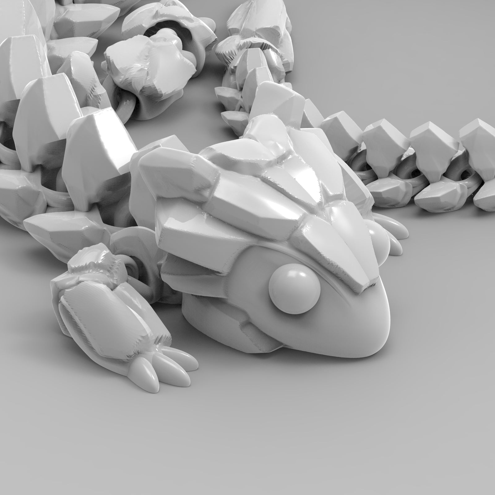Articulated dragon 002 - Digital Download