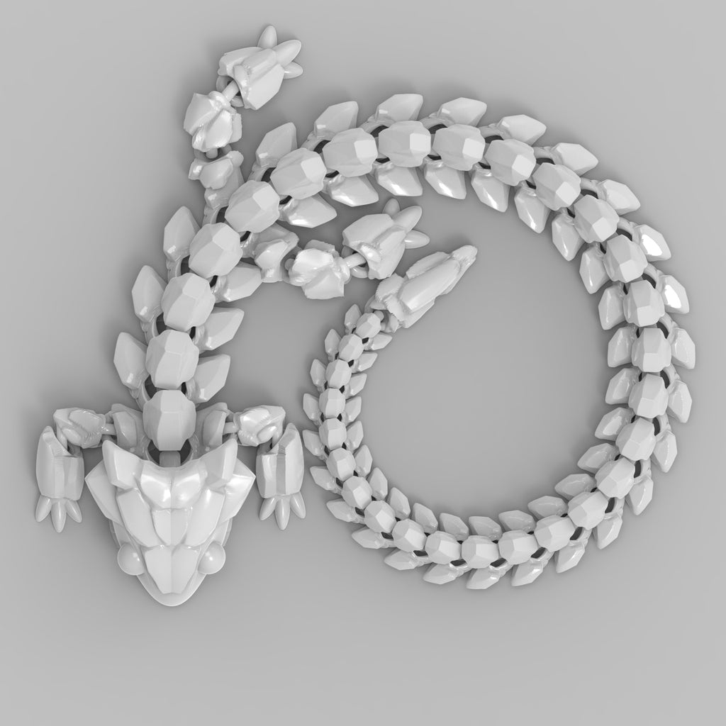 Articulated dragon 002 - Digital Download