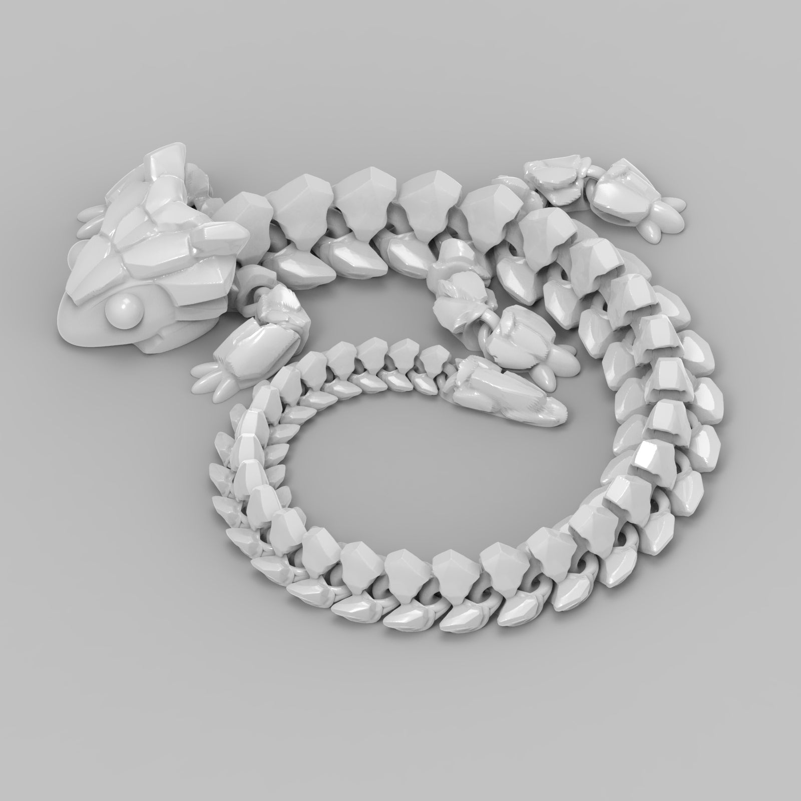 Articulated dragon 002 - Digital Download
